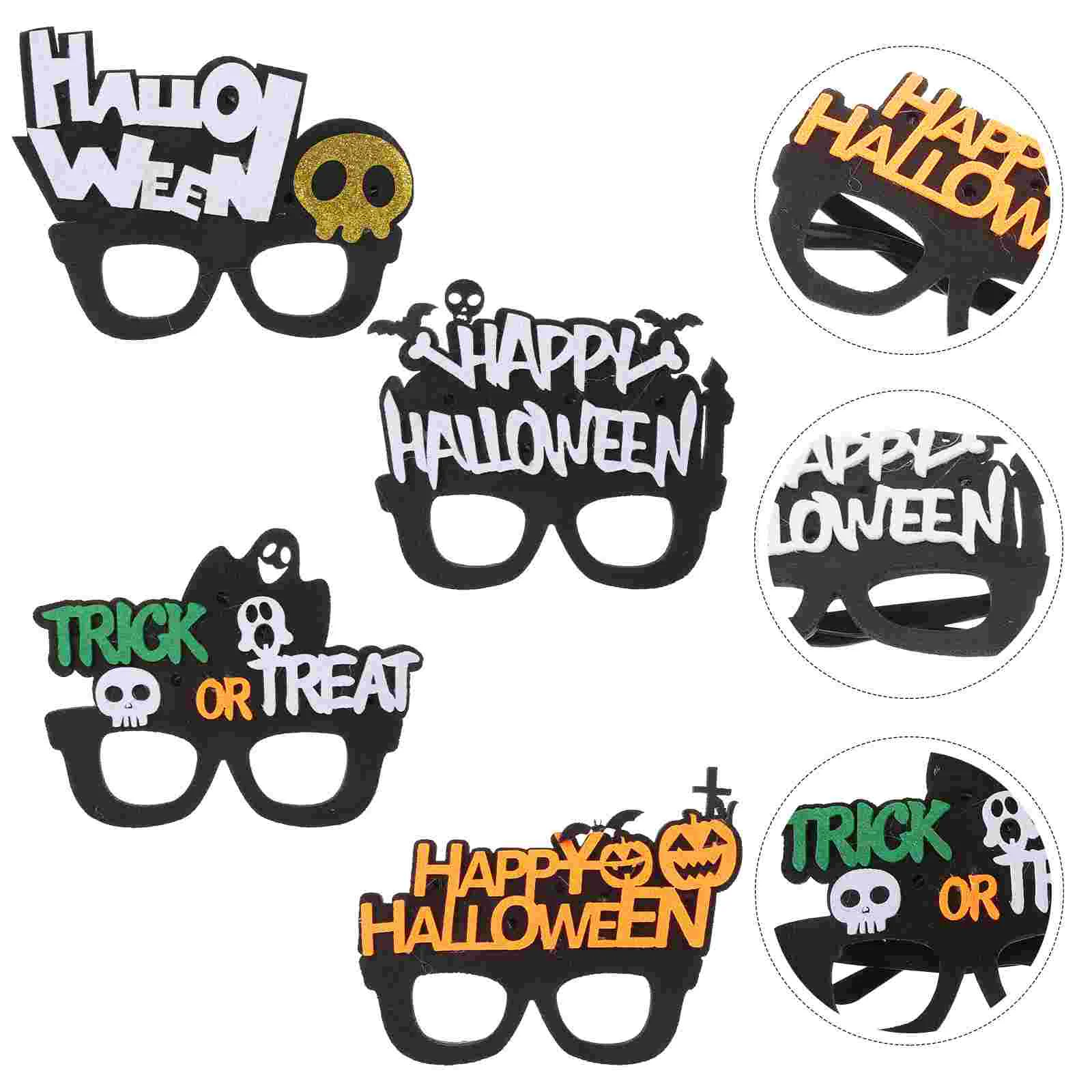 

Light Eyeglasses Prop Props Performance Halloween Sunglasses Cosplay Party Glowing