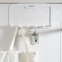 ecoco wrought iron door hook living room hanger cabinet rack multi function creative 6 hook coat bag hat storage accessories set