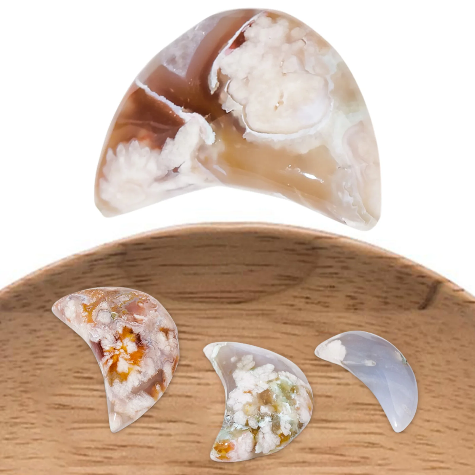 

Натуральный кристалл, цветение вишни, агат, Луна, искусственные кристаллы, натуральные камни, сделай сам, изготовление ювелирных изделий, до...