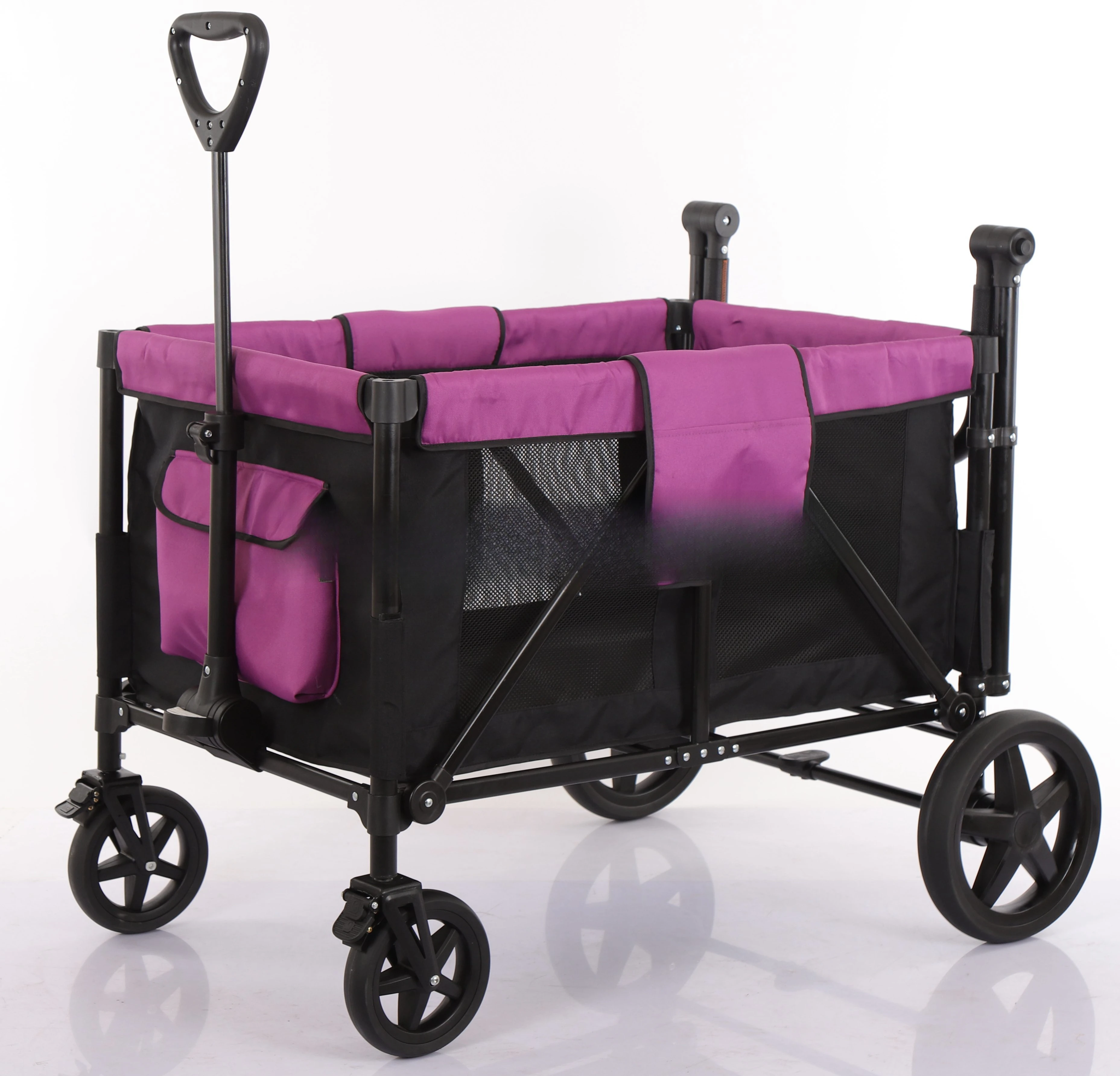 Четырехместные тележки складные детская коляска универсал портативная складная