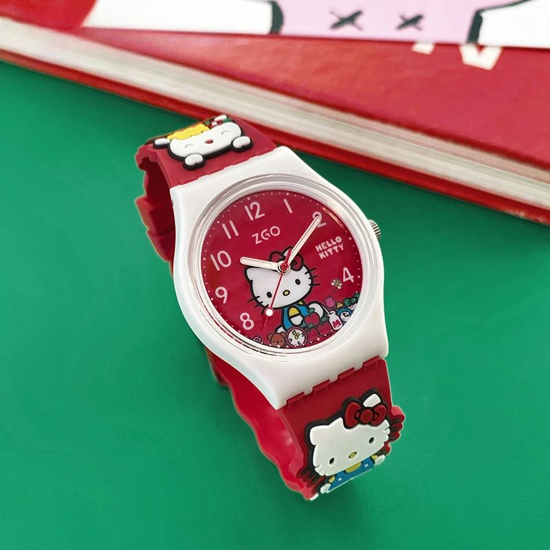 

Sanrio, Hello kitty My melody Cinnamoroll изысканные простые креативные часы милые электронные часы с персонажами аниме