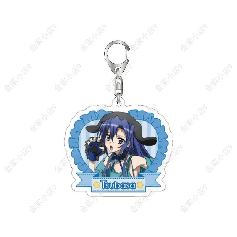 Брелок для ключей в стиле аниме женский брелок Senki Zessho Symphogear мужчин косплей