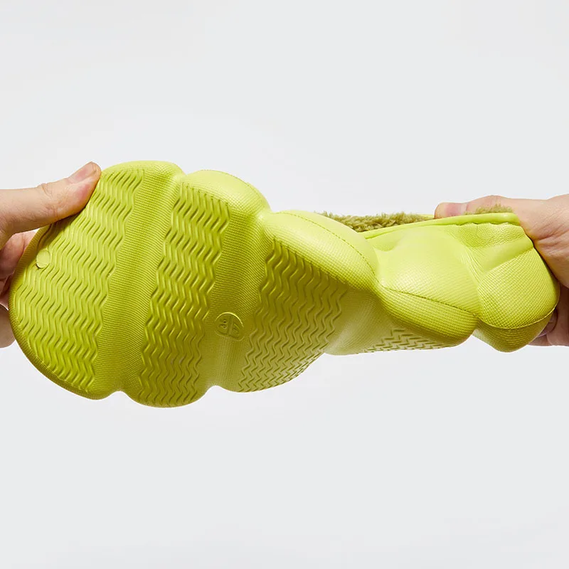 Autumn Winter 2022 New Indoor Women's Cotton Shoes Outside Solid Color Soft Waterproof Thick Soled Students Home Non-slip Shoes