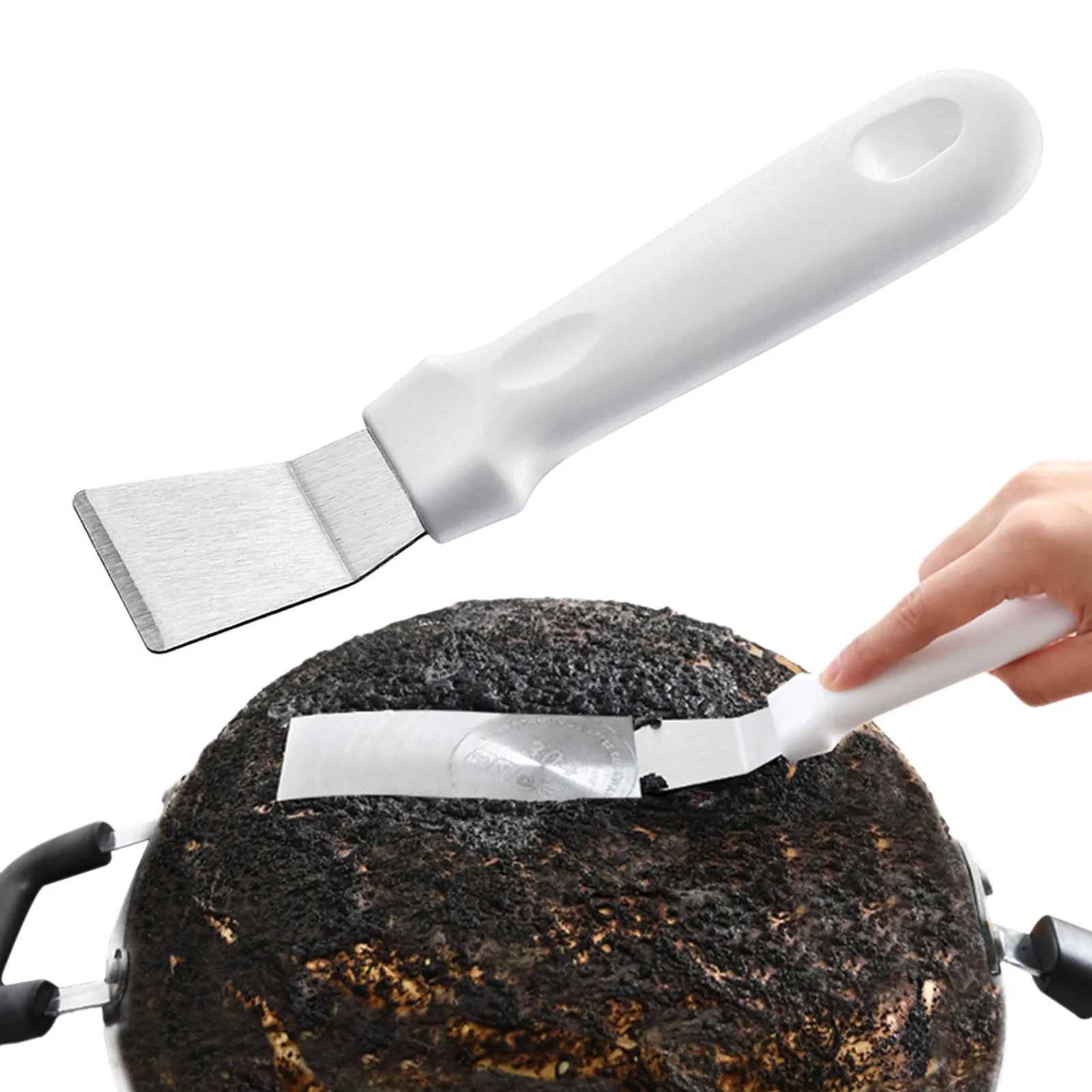 

Лезвие из нержавеющей стали, гриль с наклонной кромкой, скребок для холодильника, скребок для льда, Размораживание холодильника, лопатка дл...