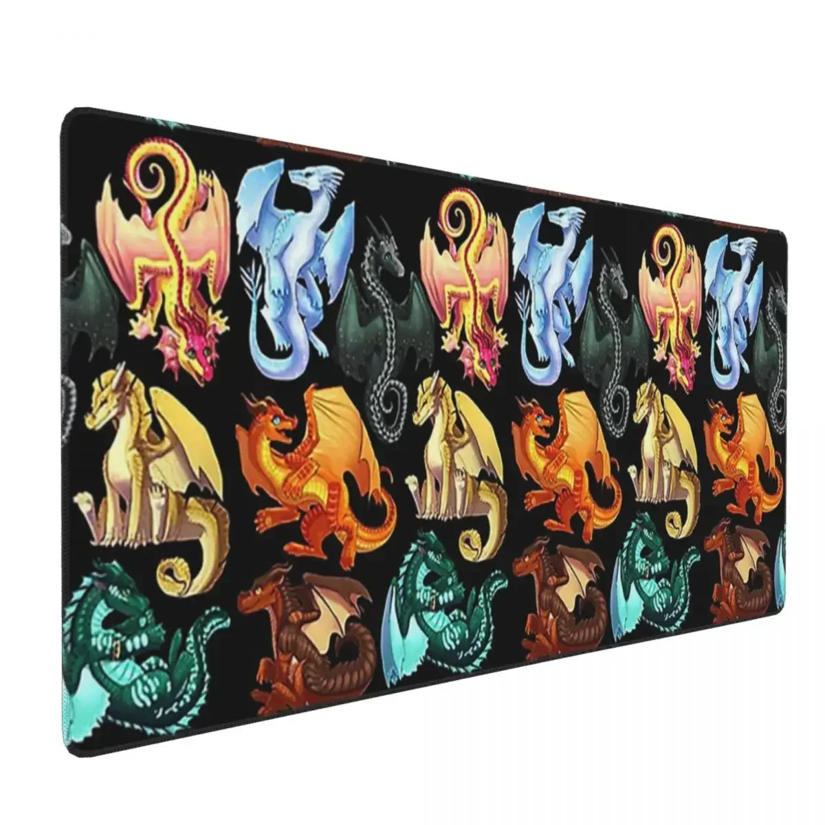 Фото Wings Of Fire Jade Winglet Dragonets Moonwatcher Большой коврик для мыши Компьютерная клавиатура Коврик для мыши Игровой ПК Ноутбук Настольный коврик TableMats №2