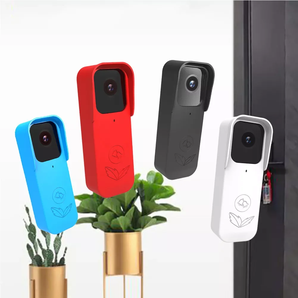 New in Silicone Cover For   Doorbell Device Dustproof Waterproof Drop Protective Cover for Blink Video Doorbell security protect