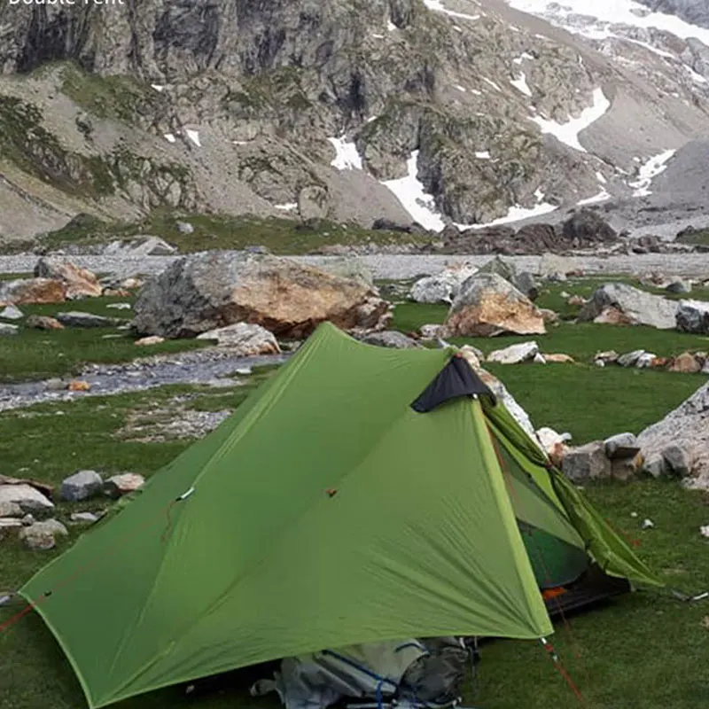 3F UL GEAR LanShan 2 15D на человека уличная Сверхлегкая палатка для кемпинга 3-4 сезона