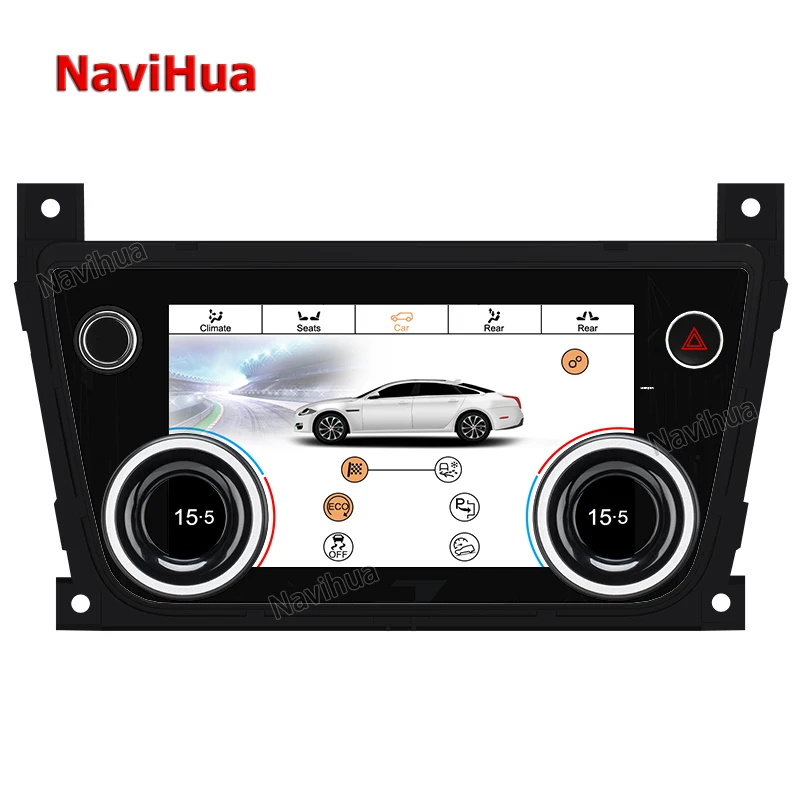 Фото Автомобильный радиоприемник Navihua, панель кондиционера для Jaguar XJ XJL XJR 2010 2019, Android Auto, GPS, DSP, стерео, мультимедийный плеер, панель переменного тока №1