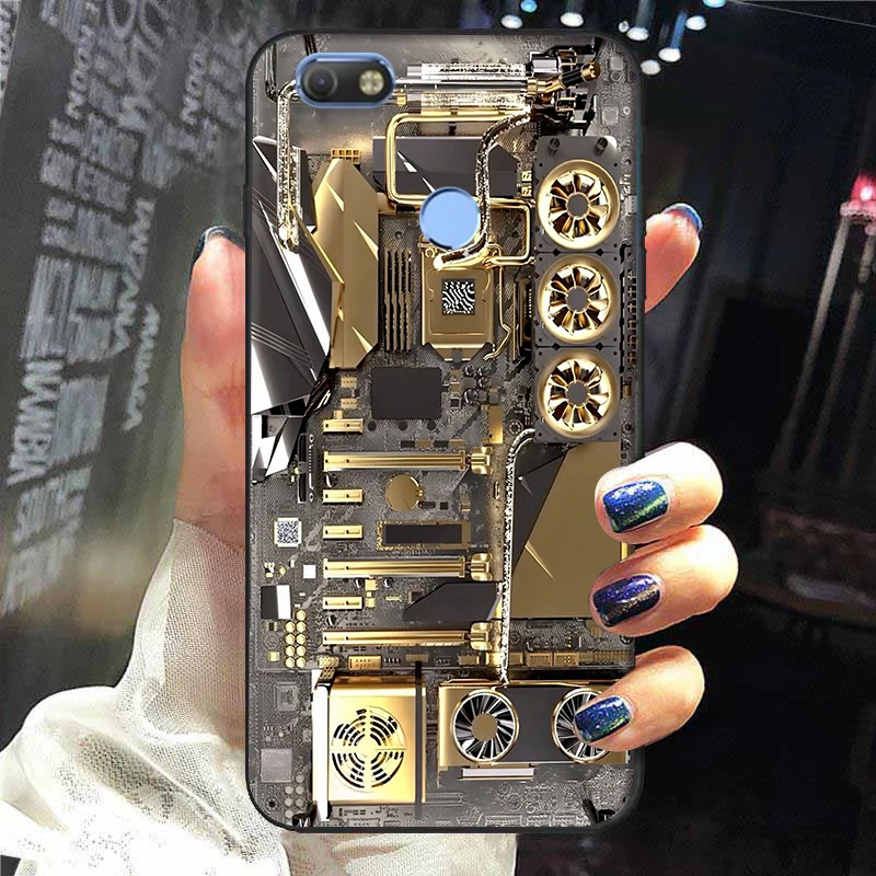 Чехол в стиле ретро с музыкой для Tecno Camon X Pro Модный мягкий чехол телефона из ТПУ CA7