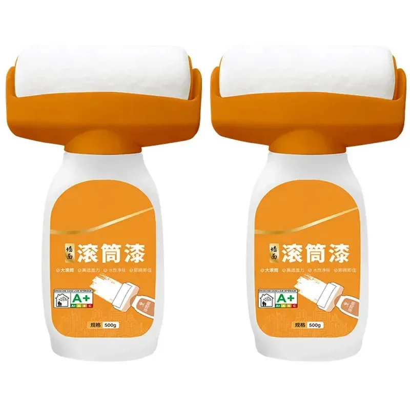 

Антибактериальный валик для покраски стен, кисть для ремонта на водной основе, картина для внутренней стены дома, портативный белый латексный маленький валик для краски