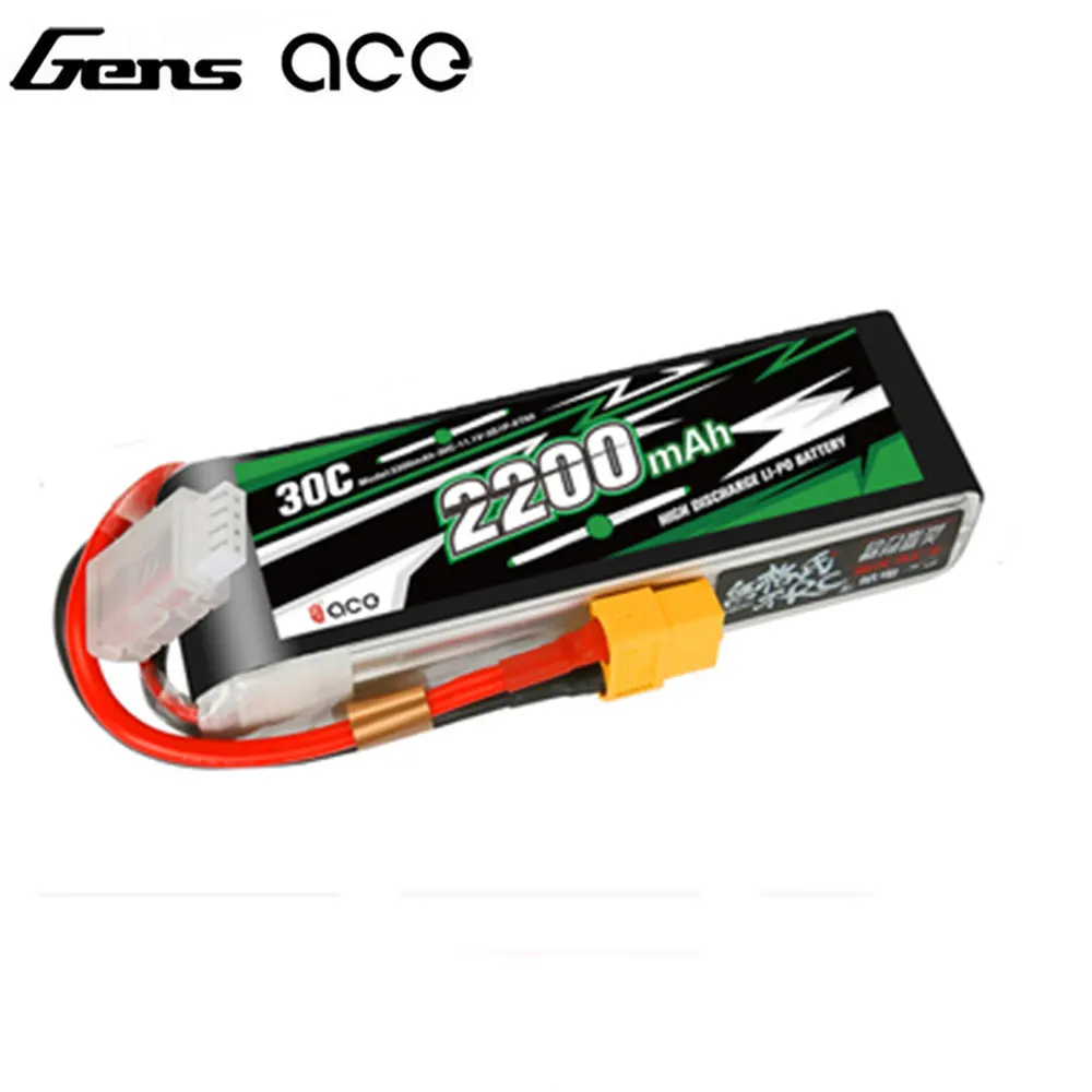 Литий-полимерный аккумулятор Gens ACE 1800/2000/2200/2400 мАч 2S 3S 4S 6S 2700 в 7 4 В 11 1 14 8 20C 30C 45C с