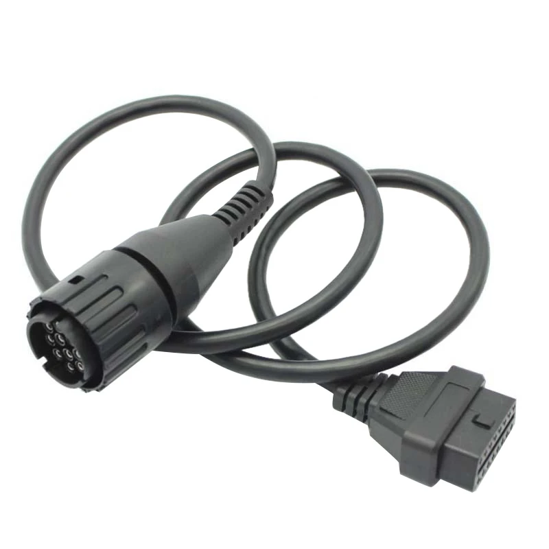 

10-контактный сканер 10-контактный к 16-контактному разъему OBD2, адаптер, диагностический удлинитель, используемый для ICOMD