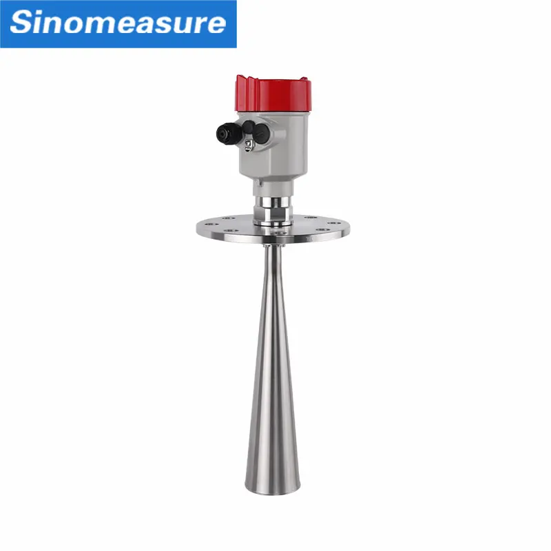 

Non contact cement silo 120 ghz guided wave gauge radar river liquid water level meter indicator transmitter sensor for sale
