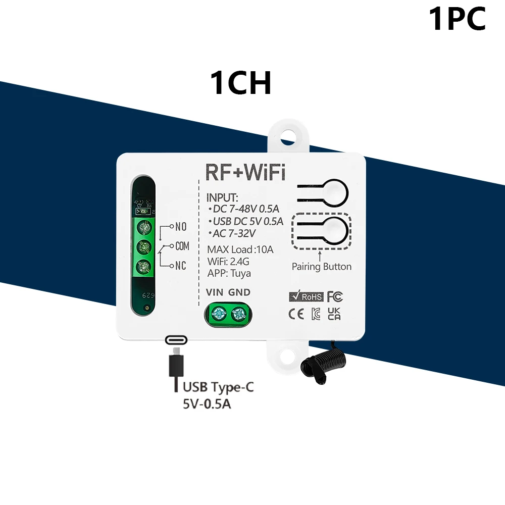 

Беспроводной пульт Tedeligo для света 5-48В 1/2 канала