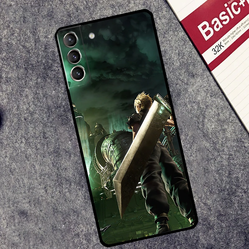 Фото Чехол Final Fantasy VII для Samsung Galaxy S25 S26 Ultra S20 S22 S23 S24 Ultra S21 Plus S10 S25 FE №2