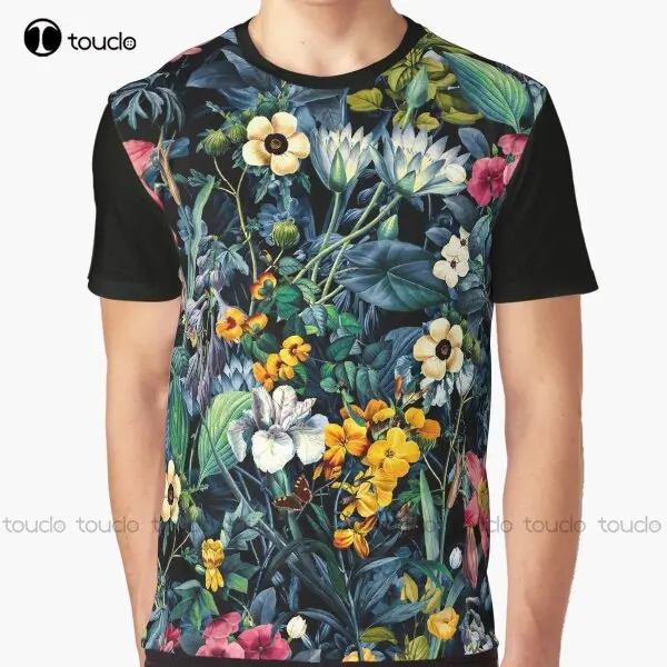 

Exotic Garden Graphic T-Shirt Digital Printing Tee Shirts Streetwear Xxs-5Xl New Popular Unisex Christmas Gift
