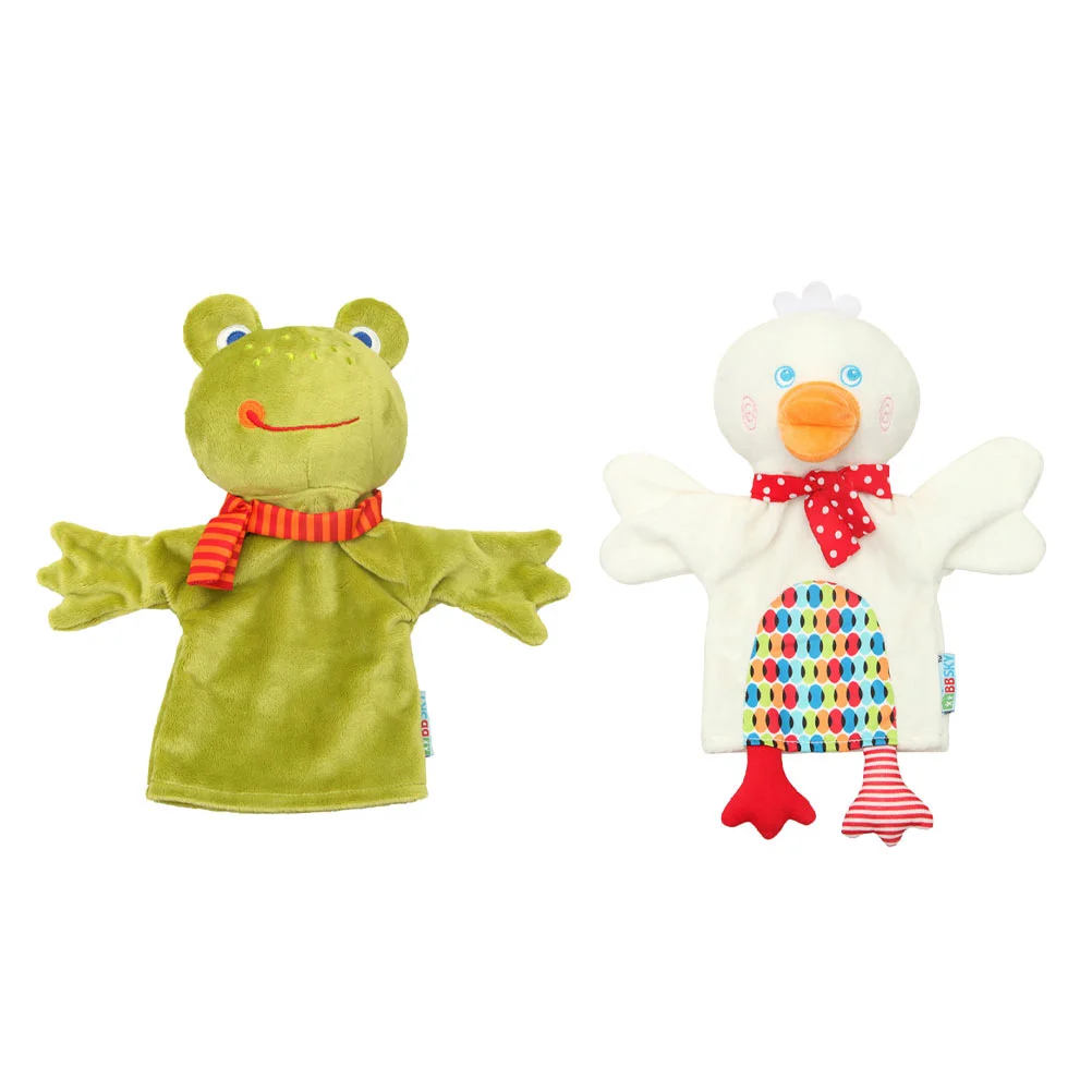 

Hand Animal Toys Plush Puppets Party Puppet Puppy Baby Stuffed Figures Favors Kids Supplies