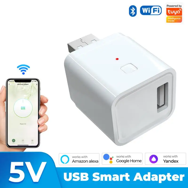 

Умный USB-адаптер с Wi-Fi и таймером, 5 В