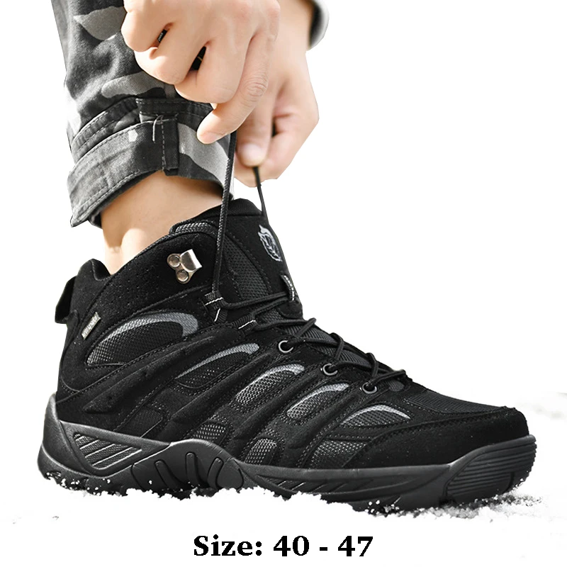 Мужские кожаные ботильоны высокого качества новинка 2024 года осень размер 46 47