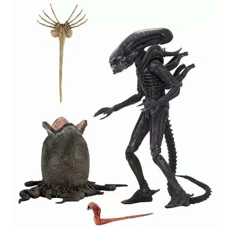 

Фигурка инопланетянина NECA Big Chap Ultimate 40-летие, яйцо Facehugger, фигурка инопланетянина, Коллекционная модель, игрушка в подарок, 22 см