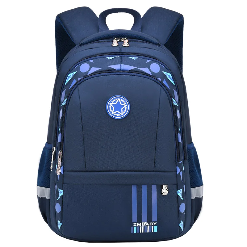 Students' Schoolbags Waterproof Three-layer Large-capacity Boys' Backpacks Comfortable and Lightweight Children's Backpacks