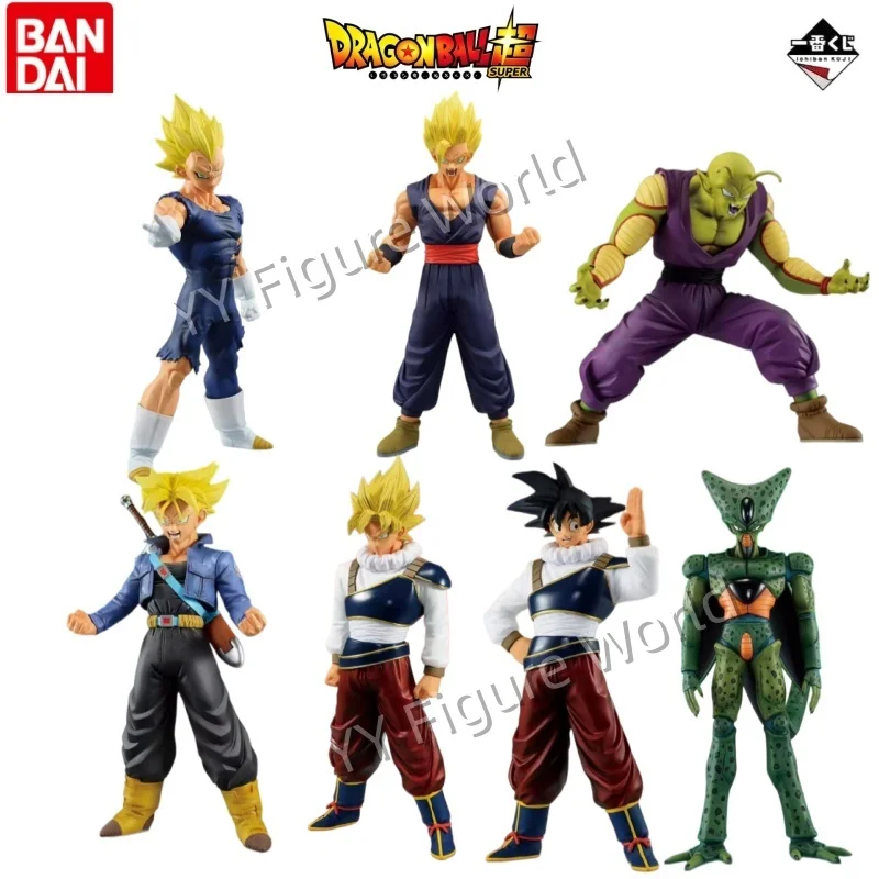 Фото В наличии Bandai Dragon Ball Ichiban Kuji Dragon Ball VS Omnibus ULTRA Сон Гоку Сон Гохан Селл Маджин Вегета Аниме-фигурки Игрушки №1