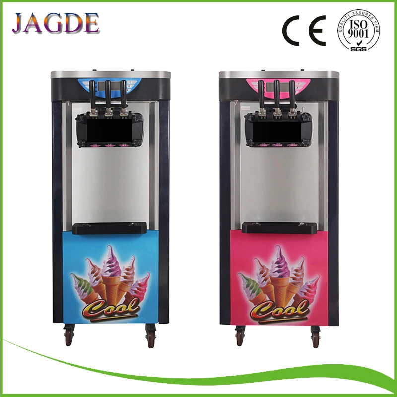 

3-Flavor Commercial Soft Ice Cream Machine Frozen Vending Machine Machine