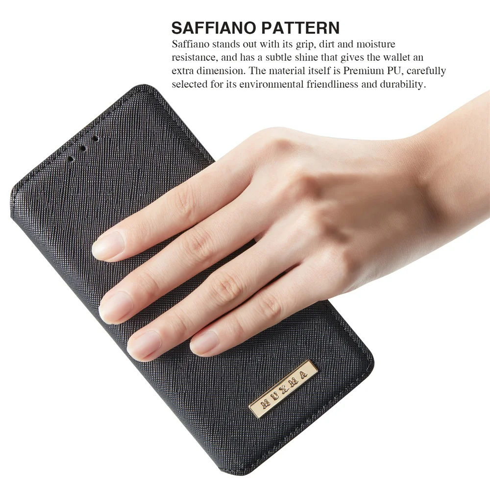 Флип с магнитной застежкой кожаный флип-чехол для Redmi K40/K50/K60/Poco X3 X4 X5 Mi 12 Pro Note 8 9 10X