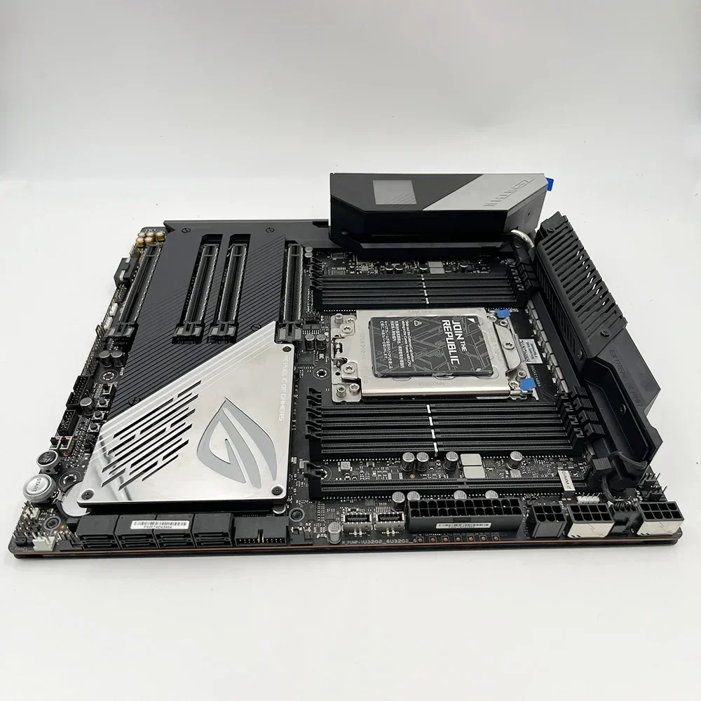 Для ASUS ROG Zenith II Extreme Alpha TRX40 Socket sTRX4 DDR4 M.2 USB3.2 E-ATX GAMING материнская плата