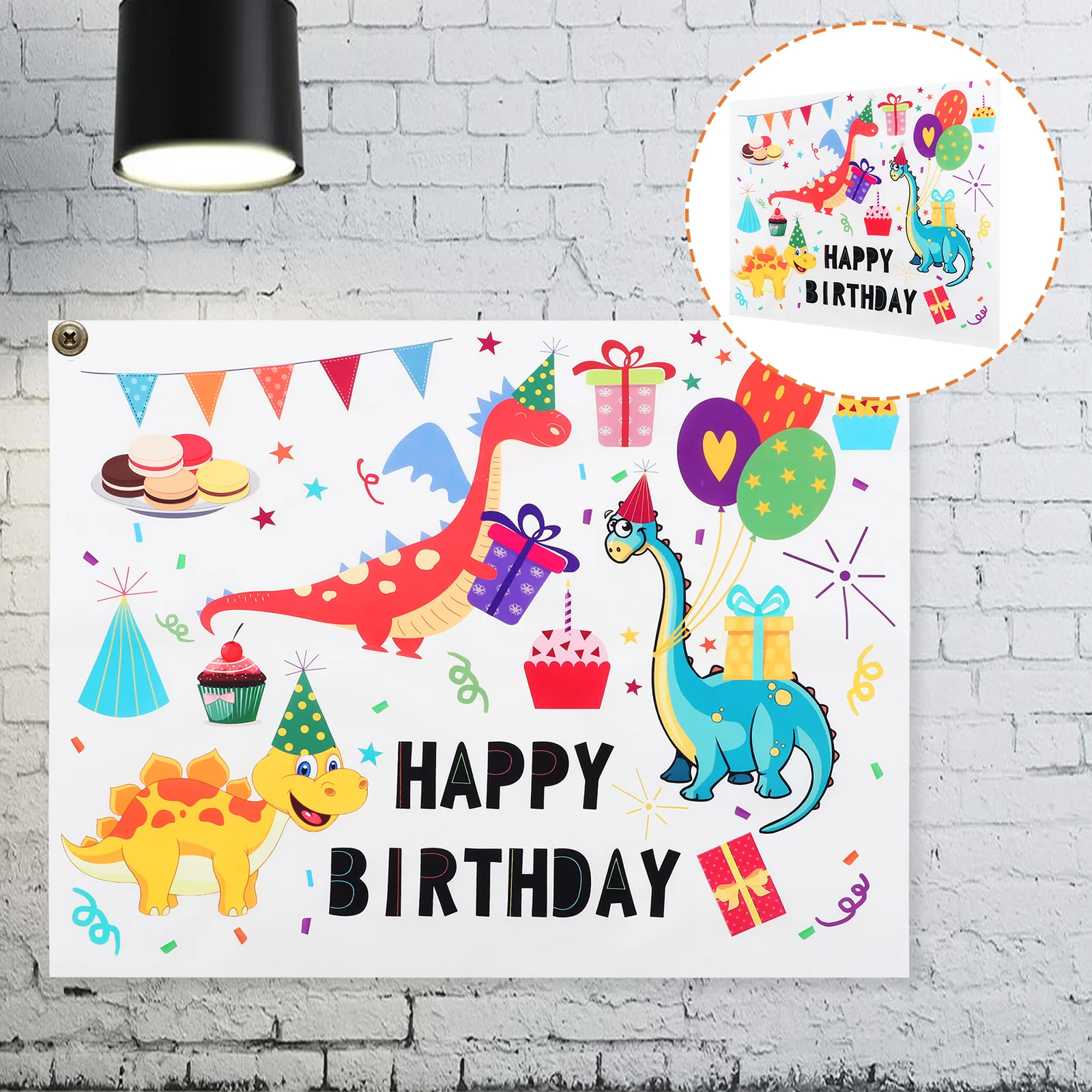 

Wall Cartoon Birthday Party Posters Kids Birthday Party Props Kids Gift
