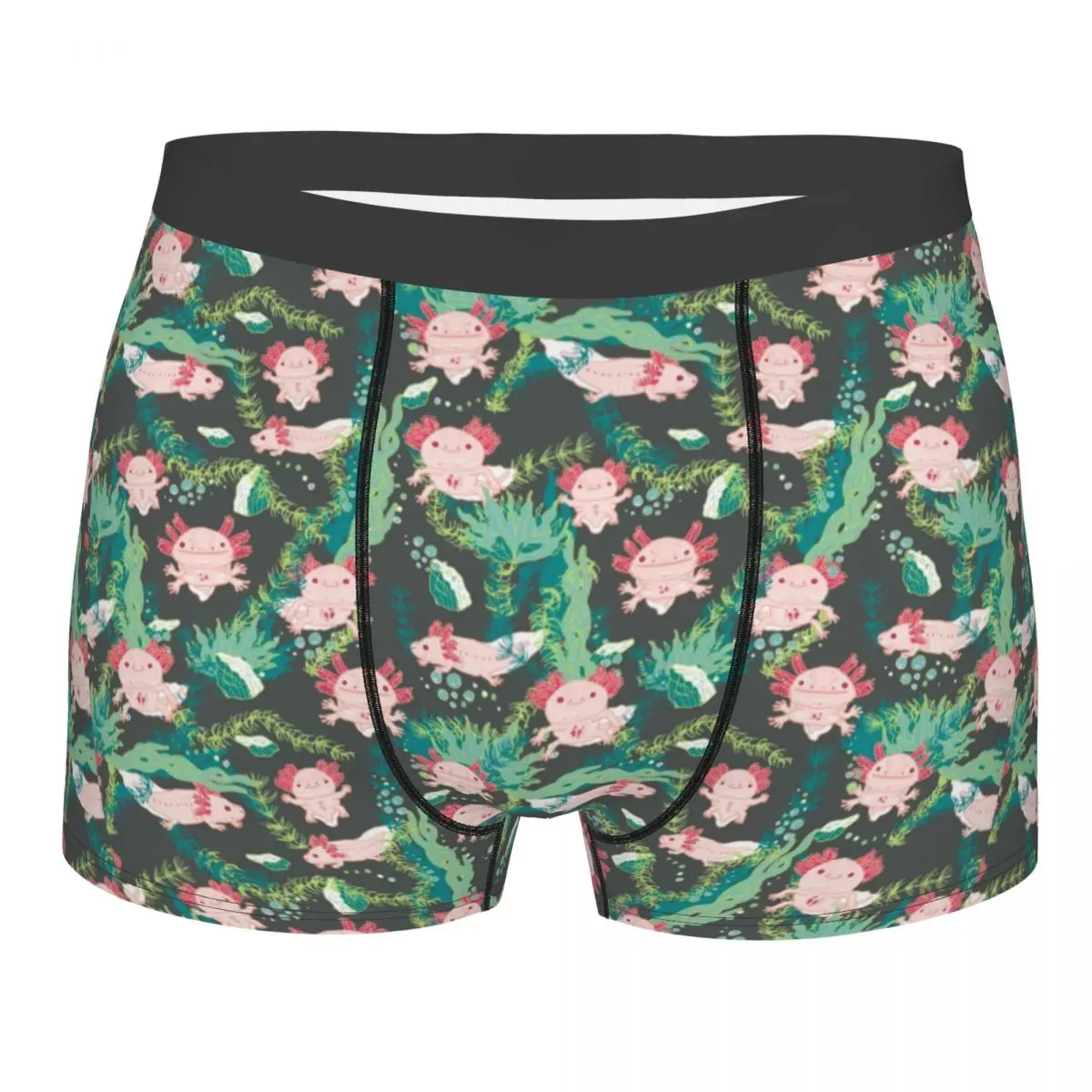 Детские Axolotl Мужское нижнее белье милое женское забавные Трусы из полиэстера для