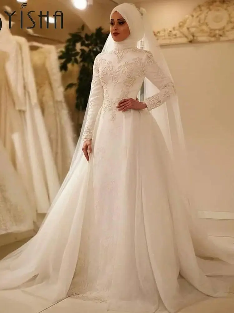 Muslim Wedding Dress - Etsy