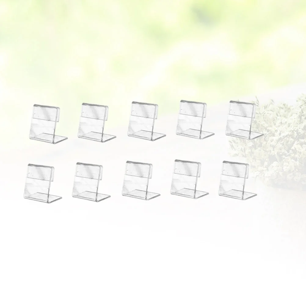 

Holder Display Stand Sign Clip Acrylic Stands Paper Photol Name Table Mini Numbermemo Home Organizer Desk Clampsshape Decor