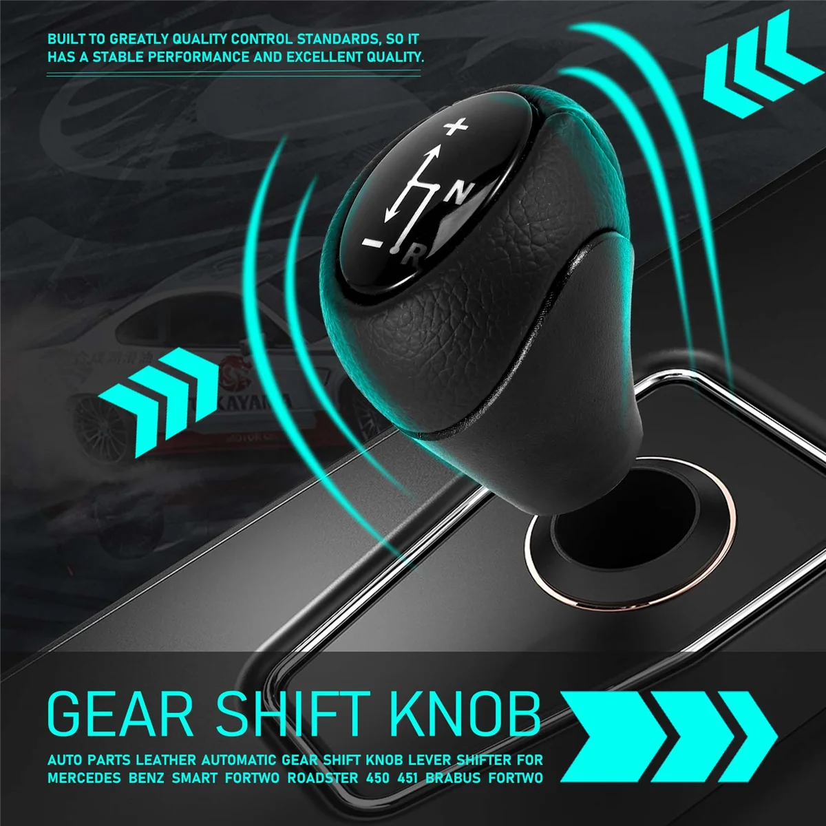 Автозапчасти кожаная автоматическая ручка переключения передач рычаг для Mercedes