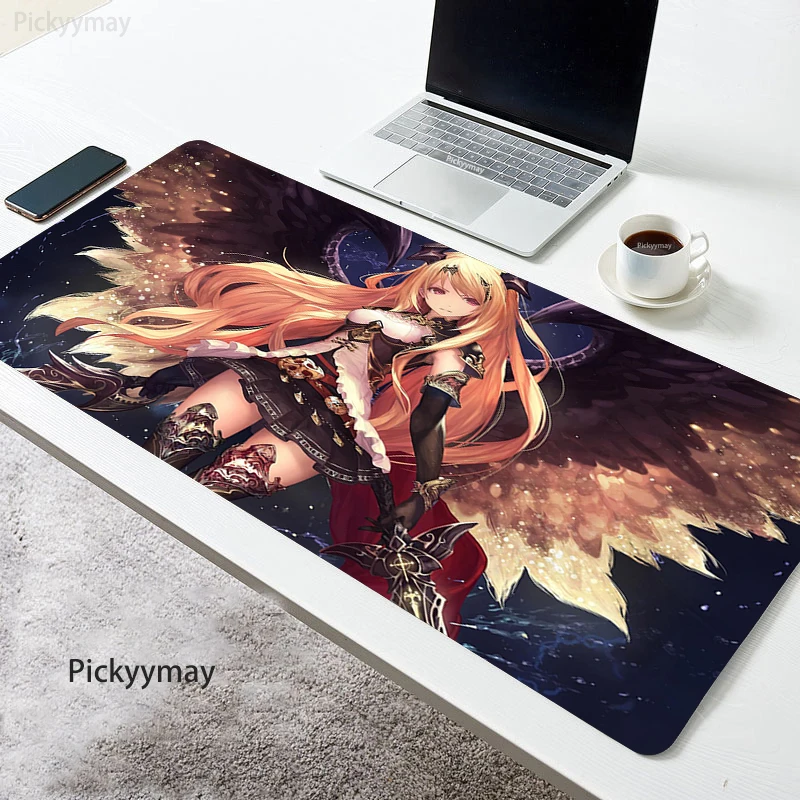 

Аниме Коврик для мыши Rage Of Bahamut, игровые аксессуары, коврик для компьютерной клавиатуры, Настольный коврик для мыши, коврик для мыши