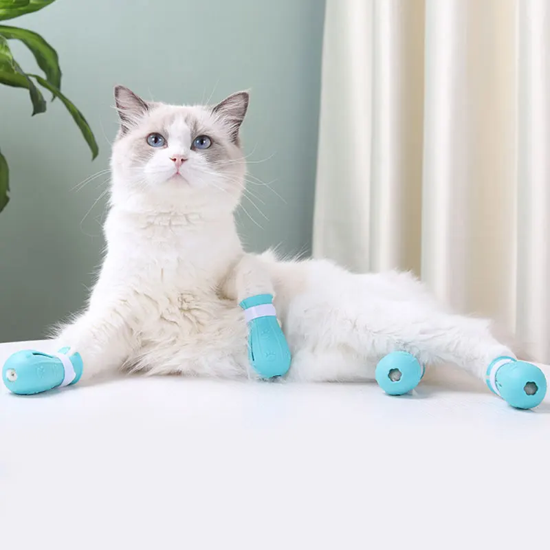 Накладка на лапу для кошек защита от царапин товары домашних животных