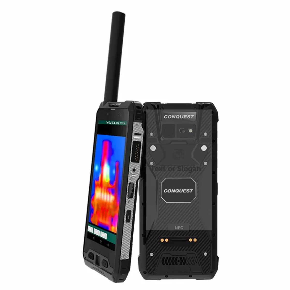 

Conquest S19 6 ГБ + 128 ГБ Android 8,1 промышленное поле использование склада дальнее расстояние сканирование прочный телефон большая батарея