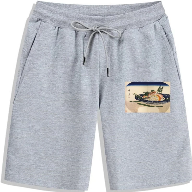 

Суши! -Шорты с японским рисунком утагава хирошиджа-укиё-э Foodie для мужчин, шорты для мужчин и молодежи