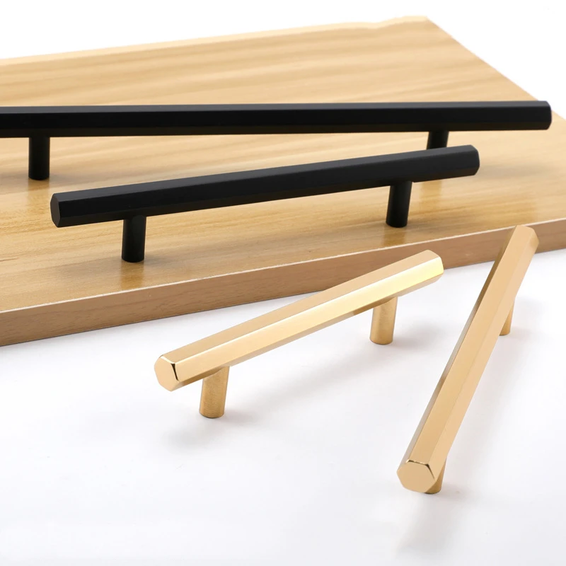 Шестигранная ручка для кухонного шкафа выдвижных ящиков в скандинавском стиле