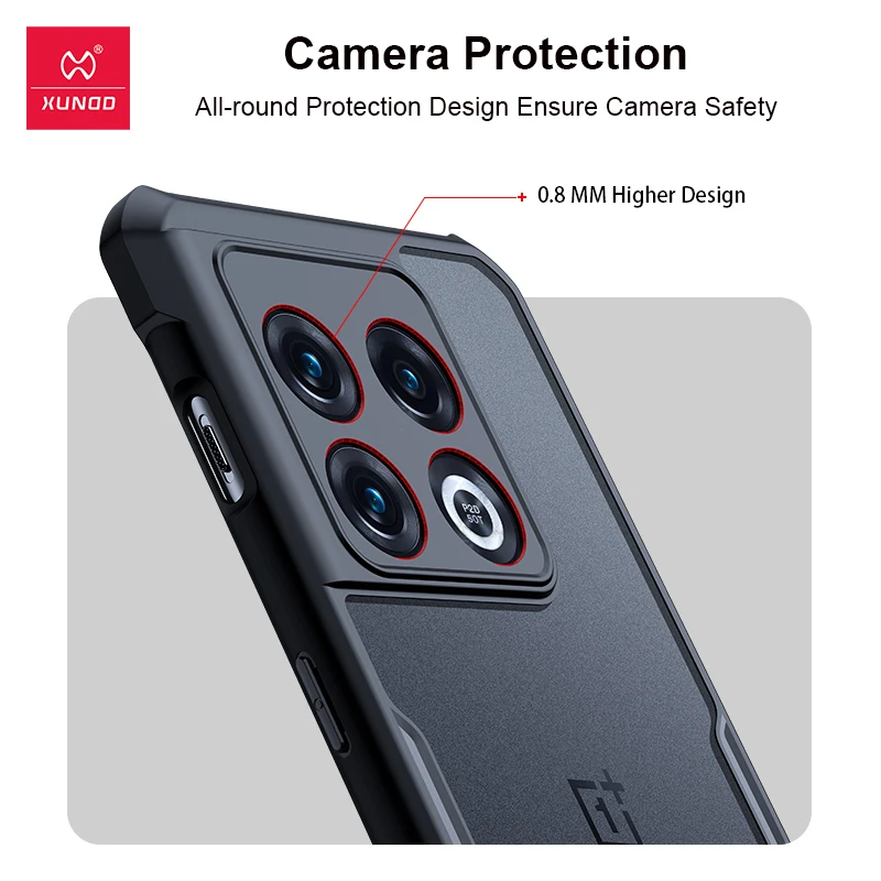 xundd case for oneplus 10 pro case shockproof transparent bumper airbag phone cover for one plus 10pro case funda coque чехол