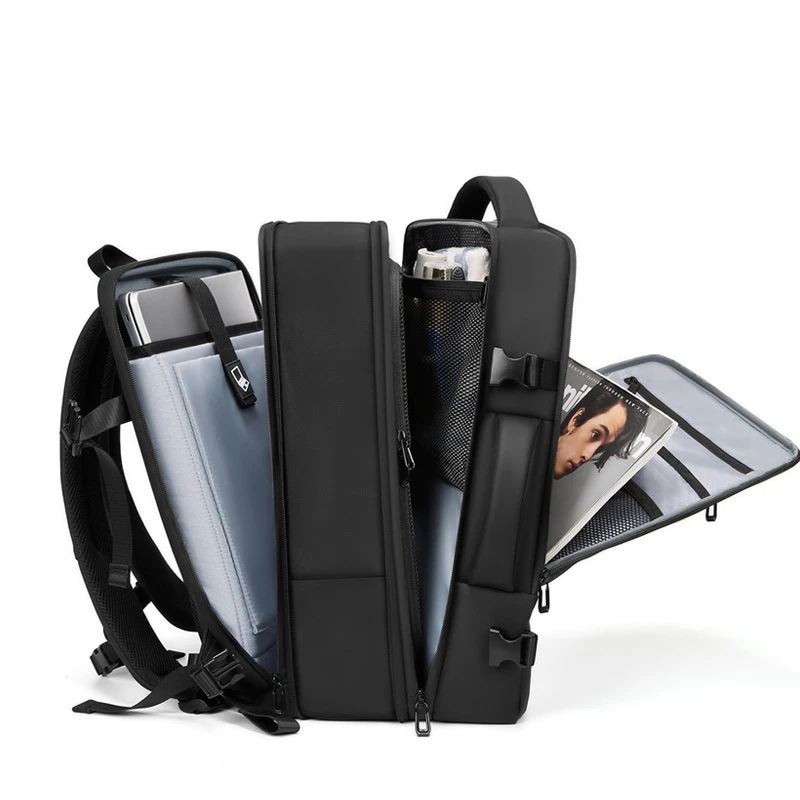 Роскошный дизайнерский деловой рюкзак для мужчин вместительная