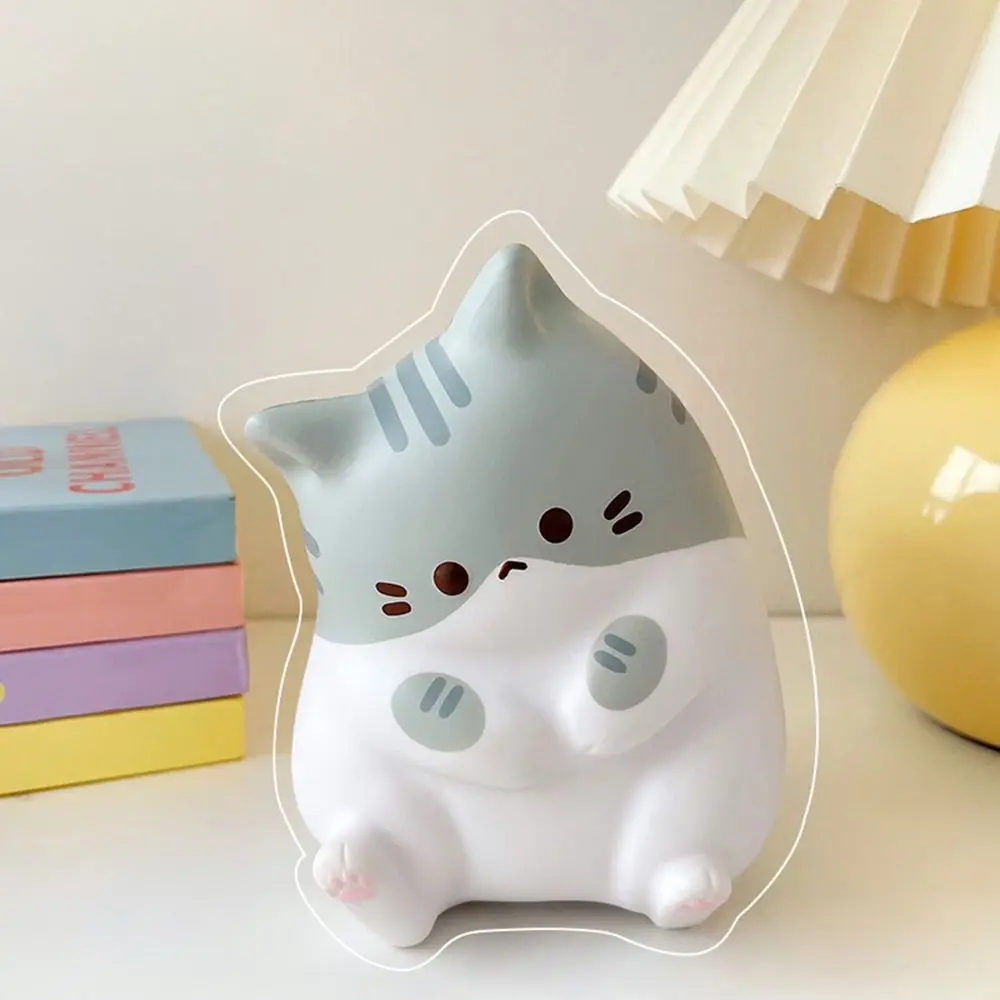 Фото Kawaii мультяшный кот, сжимаемые игрушки, плюшевая кукла с медленным отскоком, декомпрессионная кукла, снятие стресса, милая игрушка для беспокойства №3