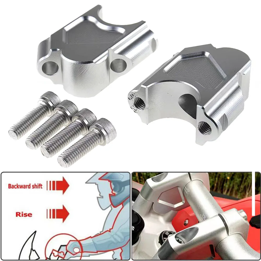 

Suitable for BMW R1200GS LC R 1200 GS Modified Motorcycle Handlebar Height Increasing Code Rear Shift Heightening Handlebar Seat