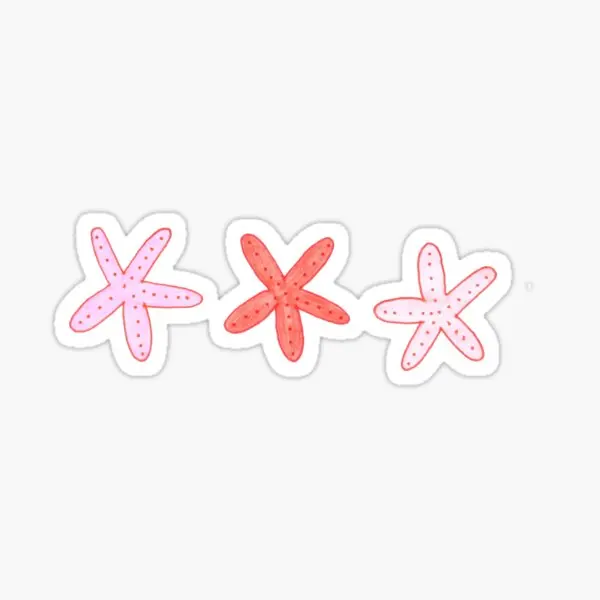 

Starfish 5PCS Stickers for Living Room Anime Bumper Cartoon Background Window Print Car Laptop Funny Cute Room Stickers