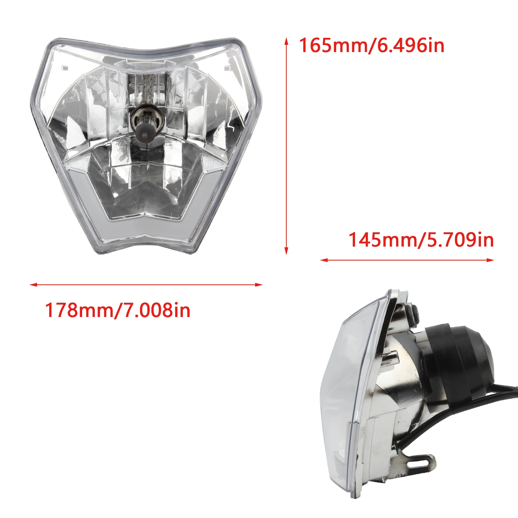 Фото Головной фонарь для KTM 2024 EXC XC SX XCW EXCF SXW SXF 125-500 №2