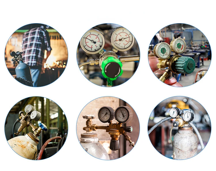 Латунный регулятор кислорода газа азотный редуктор давления