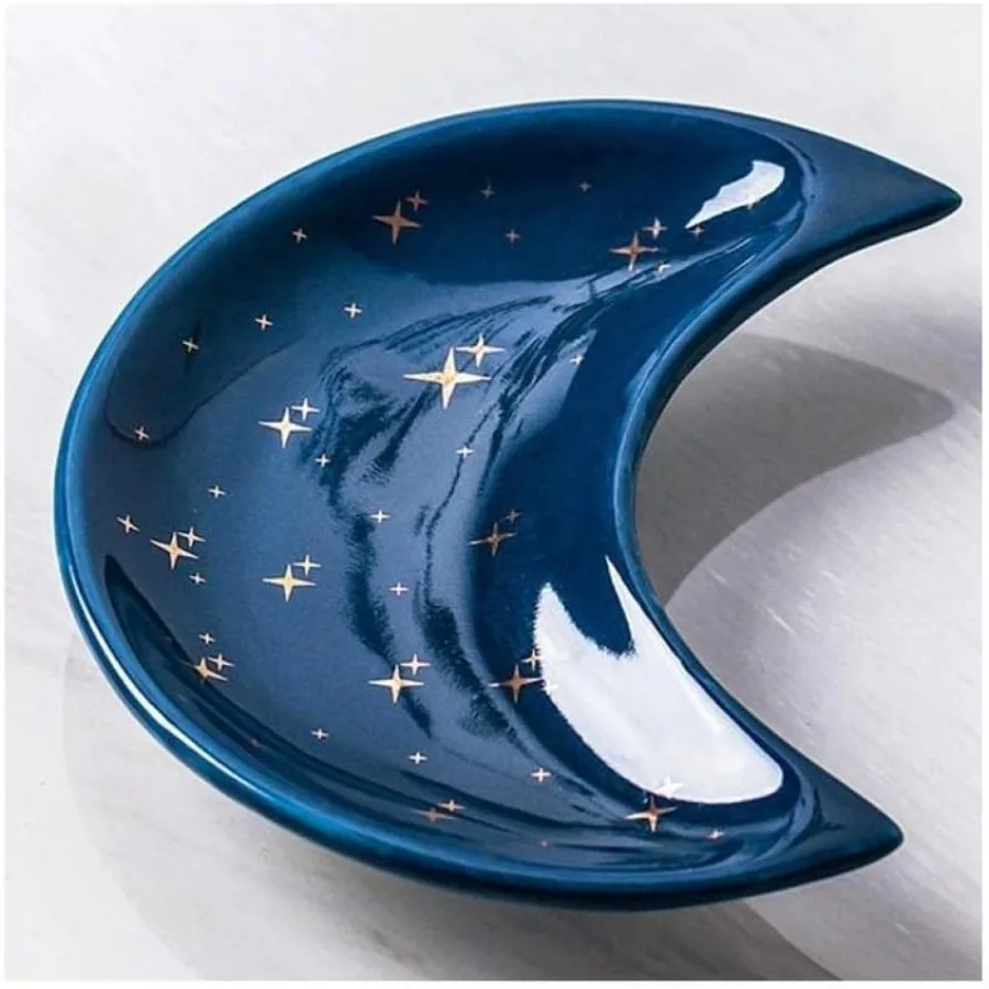 

Керамический лоток для украшений синий