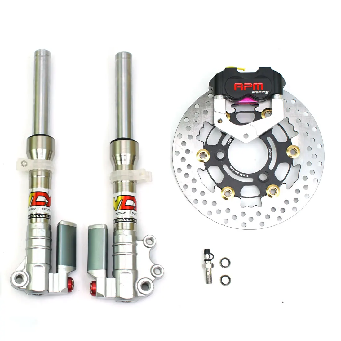 

Амортизатор передней вилки мотоцикла для Yamaha RSZ JOG Niu UQI Scooter BWS Zoomer Gy6, Электрический скутер, 360 мм, 27 ядер