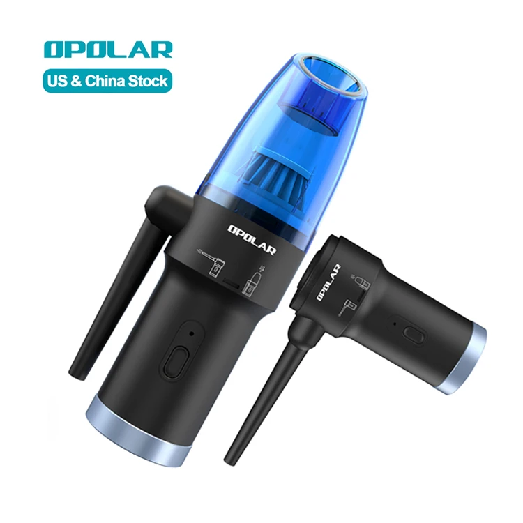 

New 6000mAh Portable Cordless Air Duster Electric Compressed Air Blower & Vacuum Cleaners 2-in-1 for Computer Keyboard