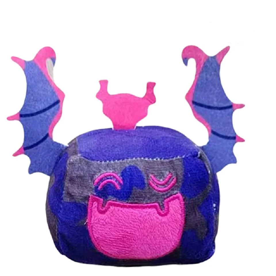11-15 см Blox Fruit аниме игра плюшевая игрушка фрукты леопардовый узор коробка мягкая
